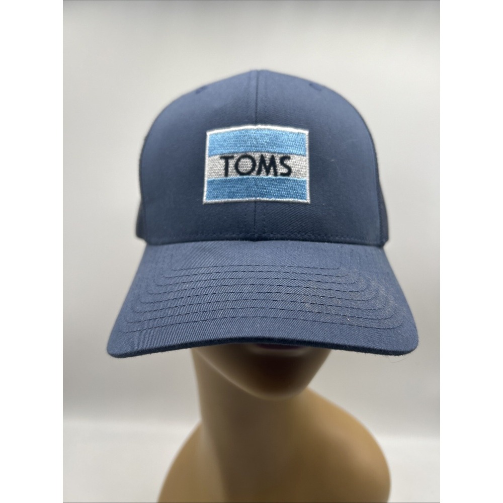 Toms Hat‎ Cap Adults OS Trucker Mesh Snapback Baseball Logo